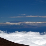 Looking at Hawaii from Haleakala
