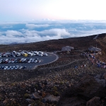 Haleakala parking lot at 05:20