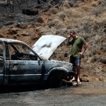 Rental car trouble on the Piilani highway