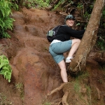 Deciding the hike wasn't such a good idea