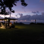 Night life at the Haena campground