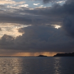 Kilauea Lighthouse at sunset