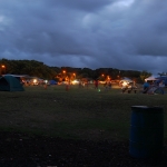 Camping at sunset--Isaac Hale