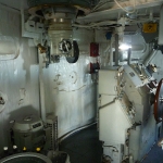 USS Missouri's healm
