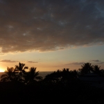 Sunset near Kailua