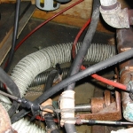 Start with an engine compartment like this