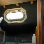 Insulation complete on head hull