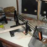 Hand miter box saw