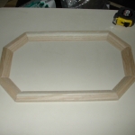 Head portlight mitered parts