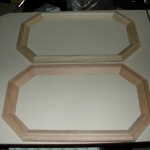 Both head portlight mitered parts