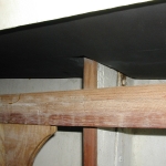 Foam over galley