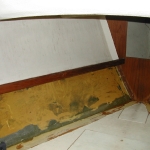 Port side of v-berth upon starting