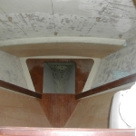 Attaching anchor points on hull to hold insulation