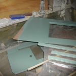 Installing the new seats in the main cabin